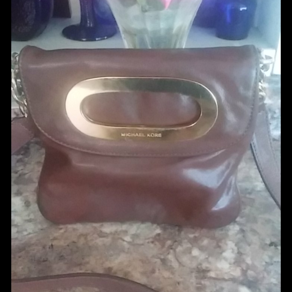 Michael Michael Kors Leather Crossbody